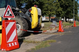 Parkplatzaufsteller