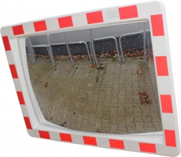 Verkehrsspiegel OUTDOOR aus Acryl, 80 x 100 cm