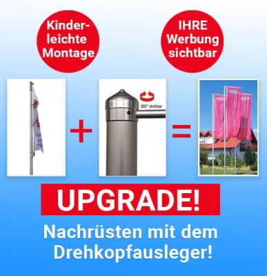 Drehkopfausleger inkl. Auslegerarm & Zubehör