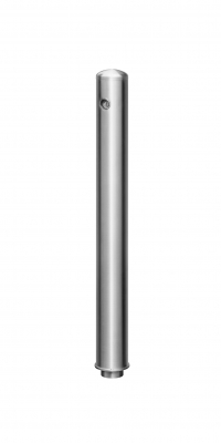 Sperrpfosten TWIST Ø 102 mm aus Edelstahl, herausnehmbar