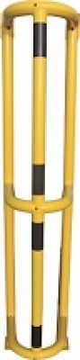 Fallrohrschutz / Rammschutzbügel aus Stahl Ø 48 mm, Länge 1,5 m