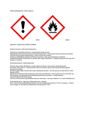 Ampere Baustellenmarkierer - trig-a-cap® extra, 1 Karton mit 12 Dosen